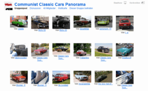 "Communist Classic Cars Panorama"-Gruppe bei flickr