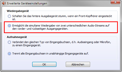 Soundausgabe unter Windows 7 und 8 per Knopfdruck umschalten